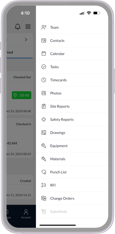 Project view