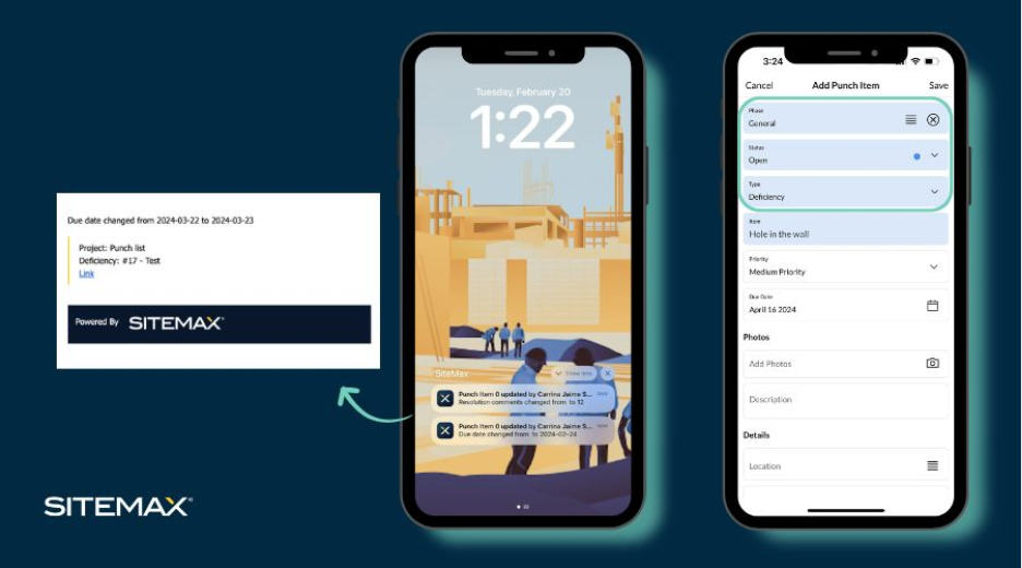 SiteMax Systems Inc. | Mobile Photo Capture for Instant Documentation